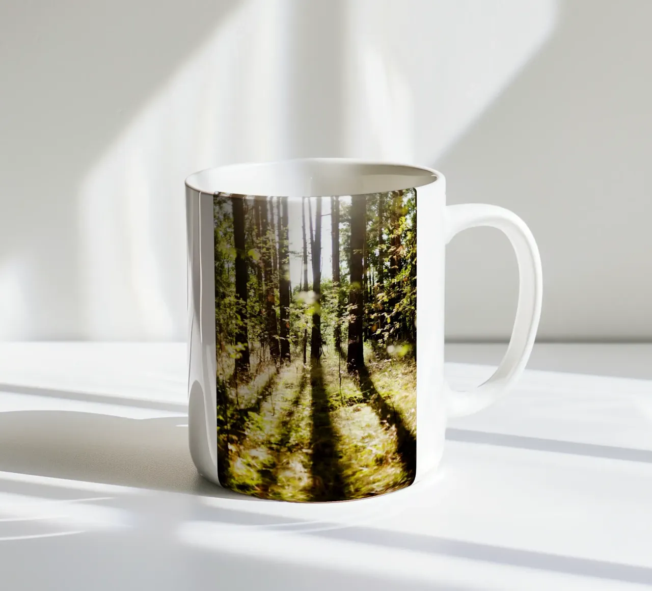Alberi a Brandeburg tazza in ceramica da Simon Koy