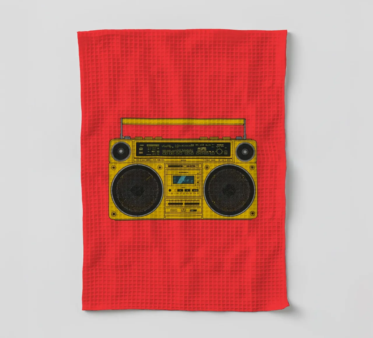 speaker in red shade canovaccio da cucina da Creaton