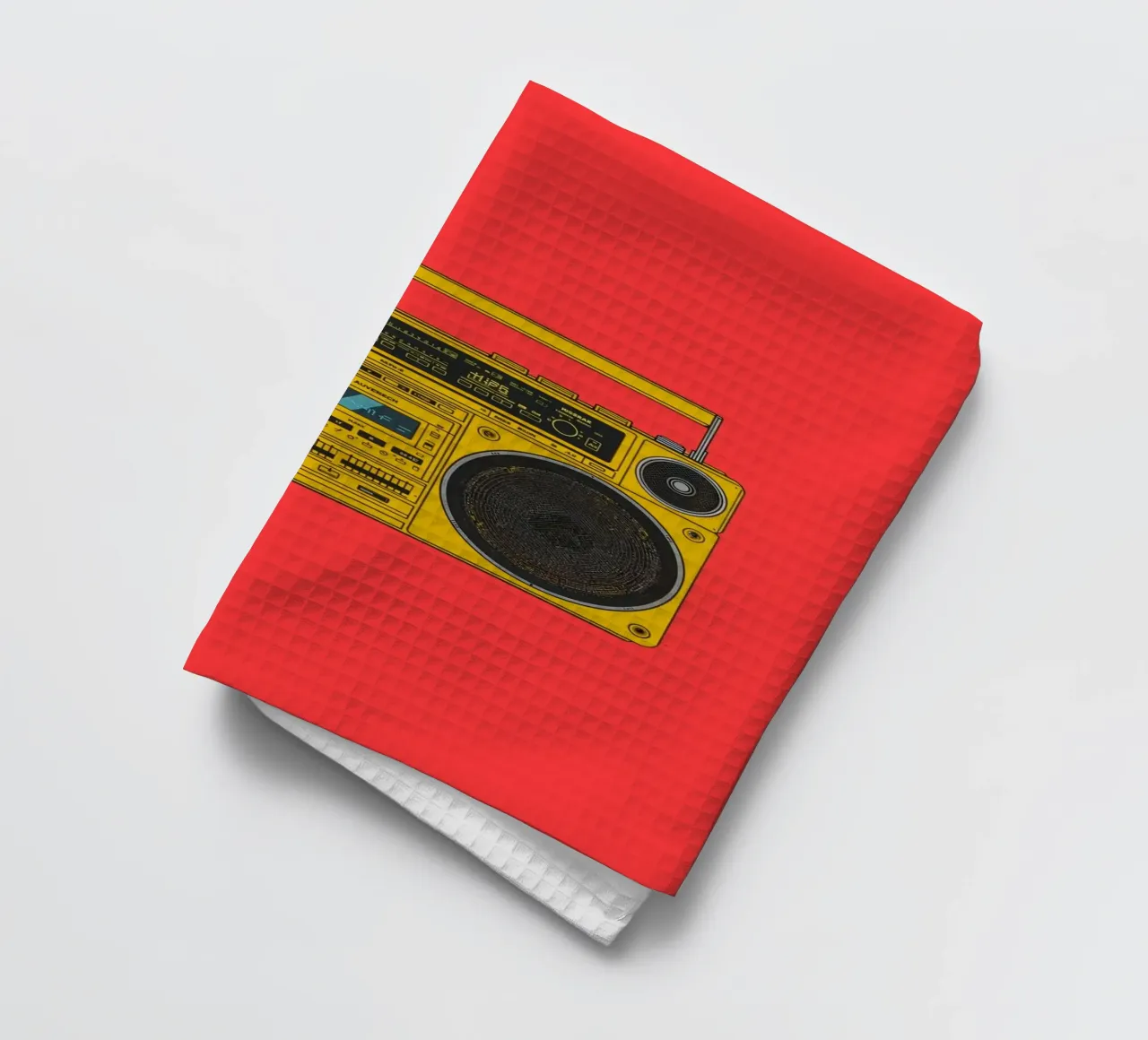 speaker in red shade canovaccio da cucina da Creaton