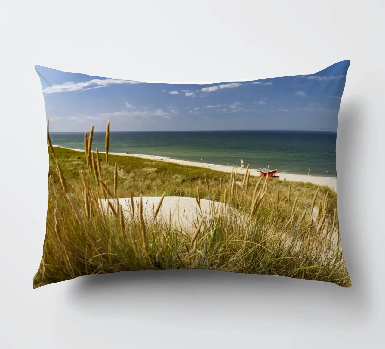 Strand auf Sylt cuscino da Reisefotografie - Bilder aus aller Welt