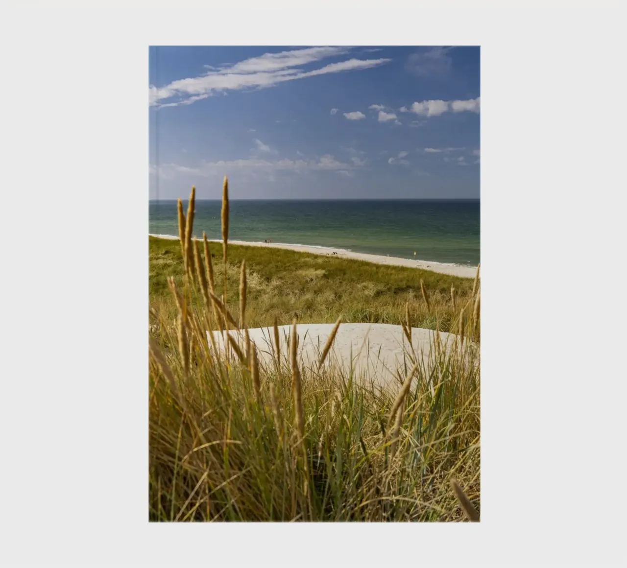 Strand auf Sylt notebook by Reisefotografie - Bilder aus aller Welt