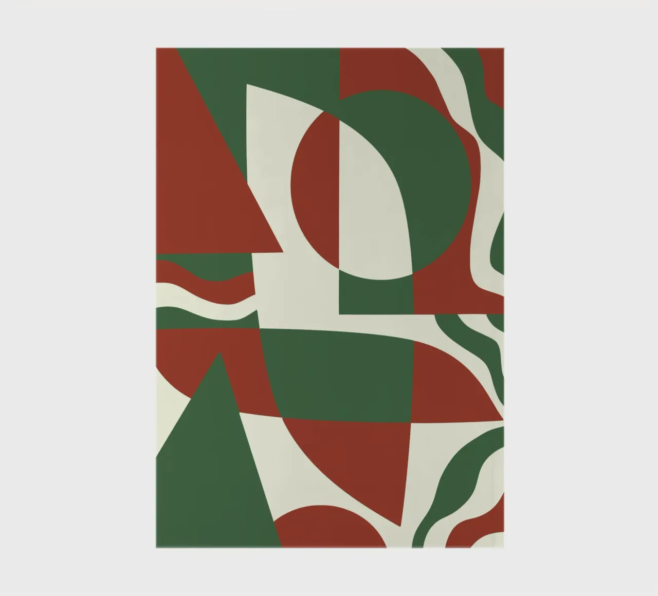 Scandinavian geometry 05 notebook by Little Dean