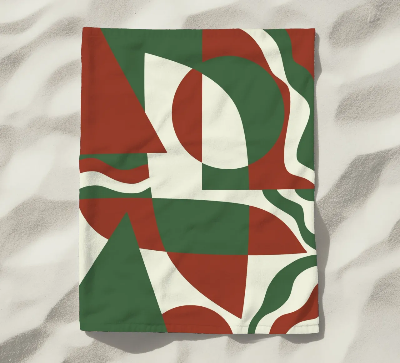 Geometria scandinava 05 telo mare da Little Dean