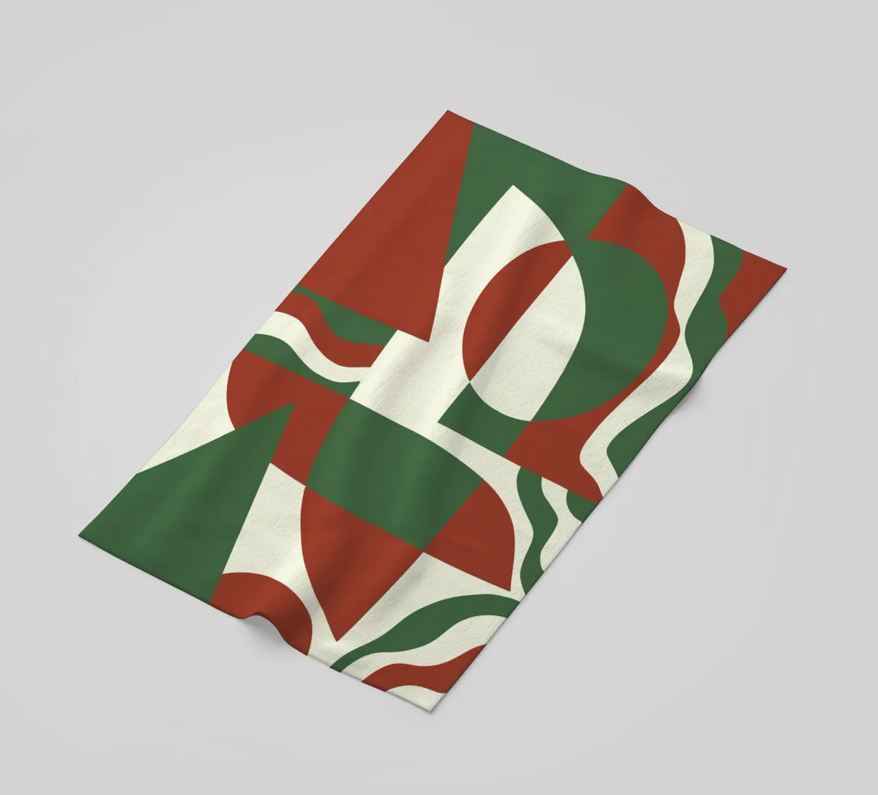 Geometria scandinava 05 telo mare da Little Dean