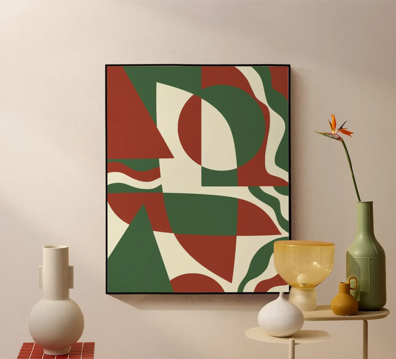 Geometria scandinava 05 plexiglass da Little Dean