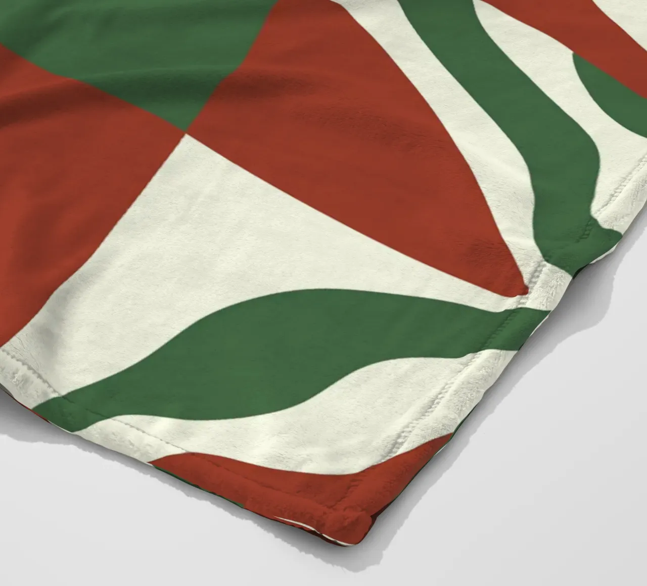 Geometria scandinava 05 coperta in pile da Little Dean