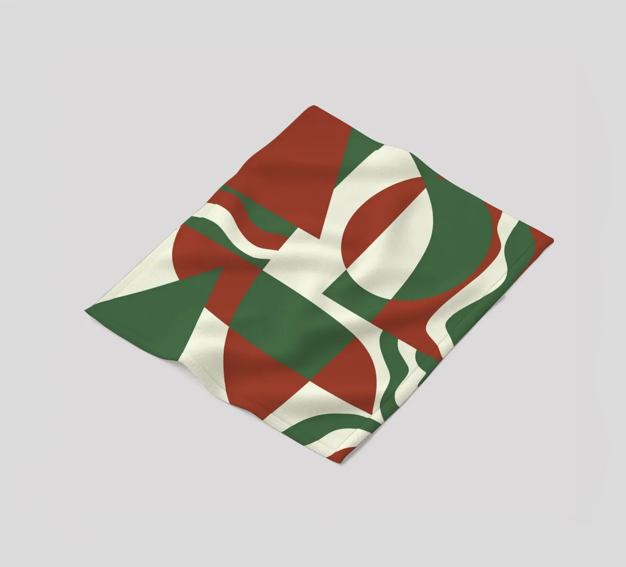 Geometria scandinava 05 coperta in pile da Little Dean