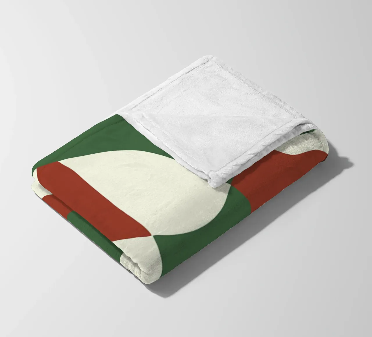 Geometria scandinava 05 coperta in pile da Little Dean