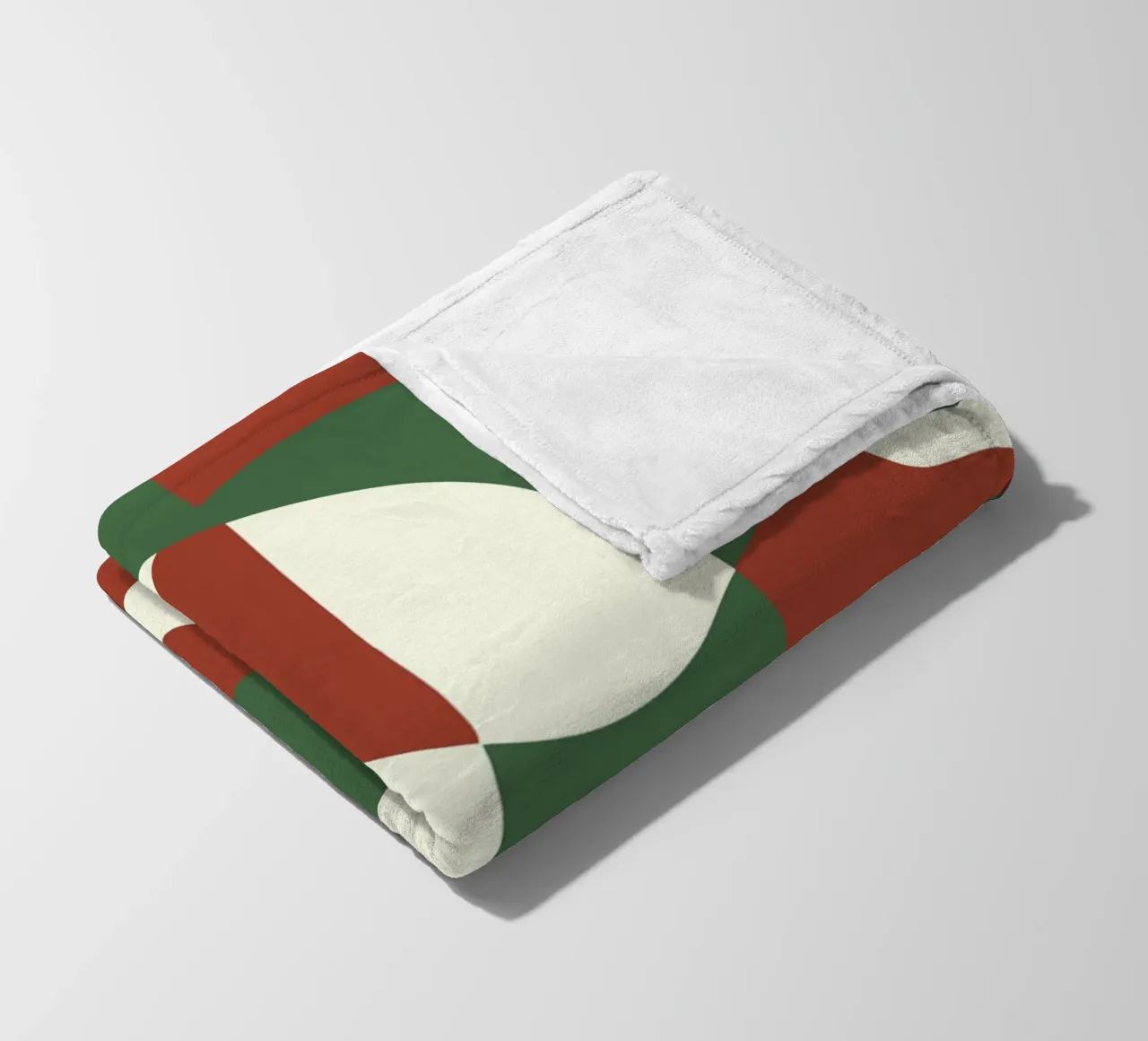Geometria scandinava 05 coperta in pile da Little Dean