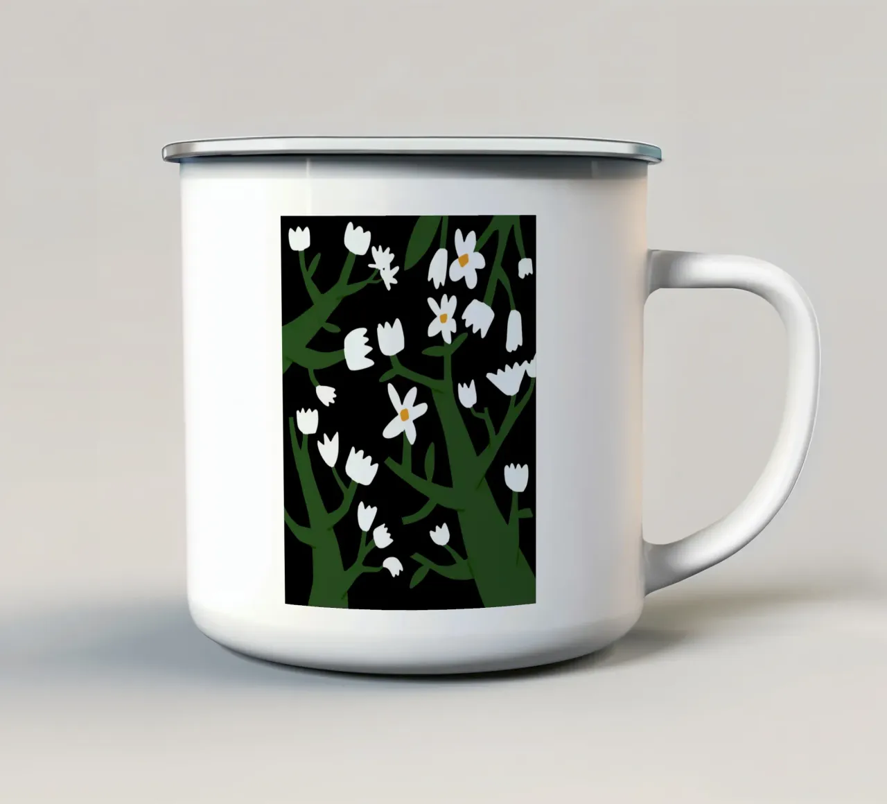 Bloomers var 2 tazza in smalto da Little Dean