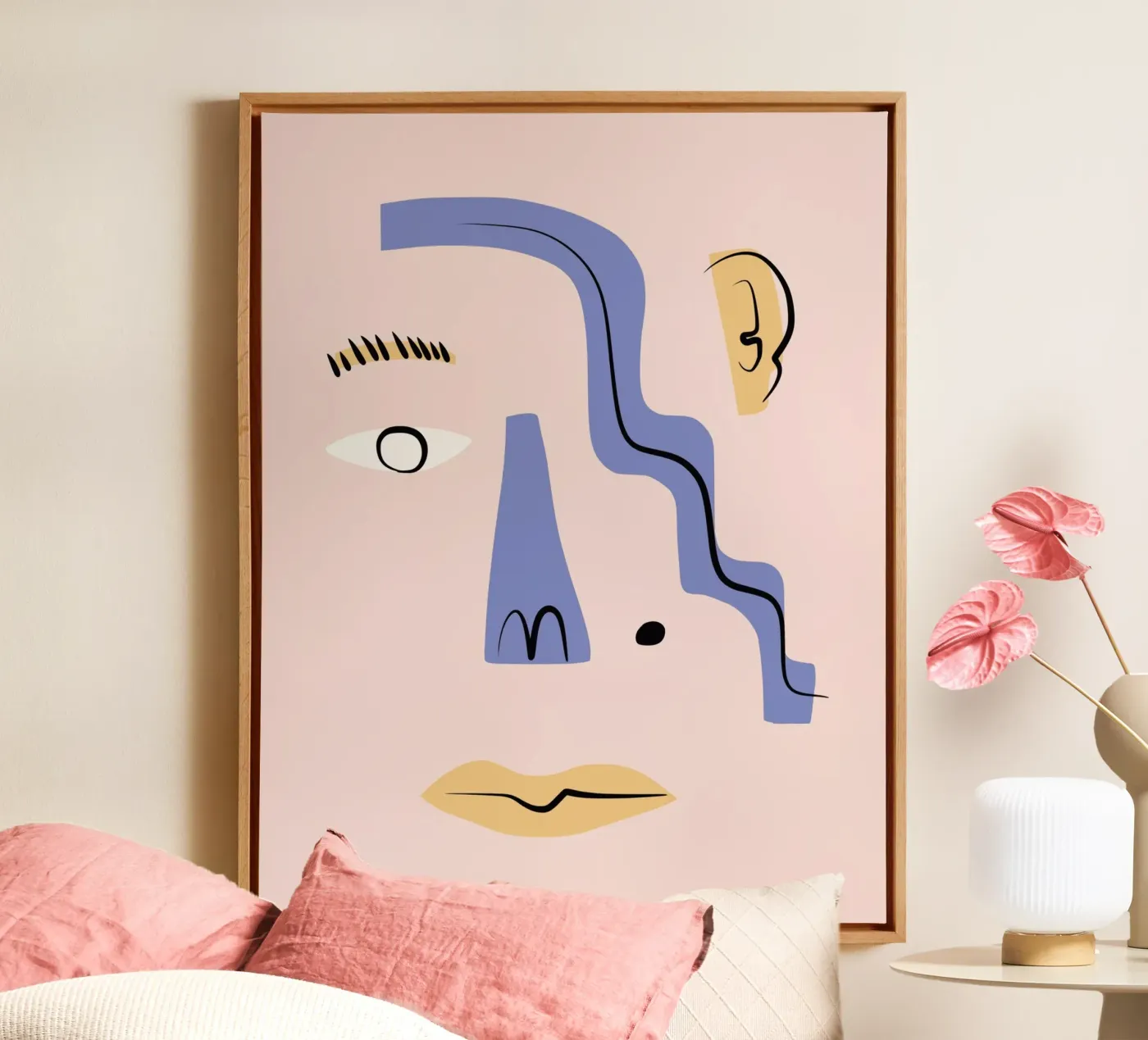 Face toile de Little Dean