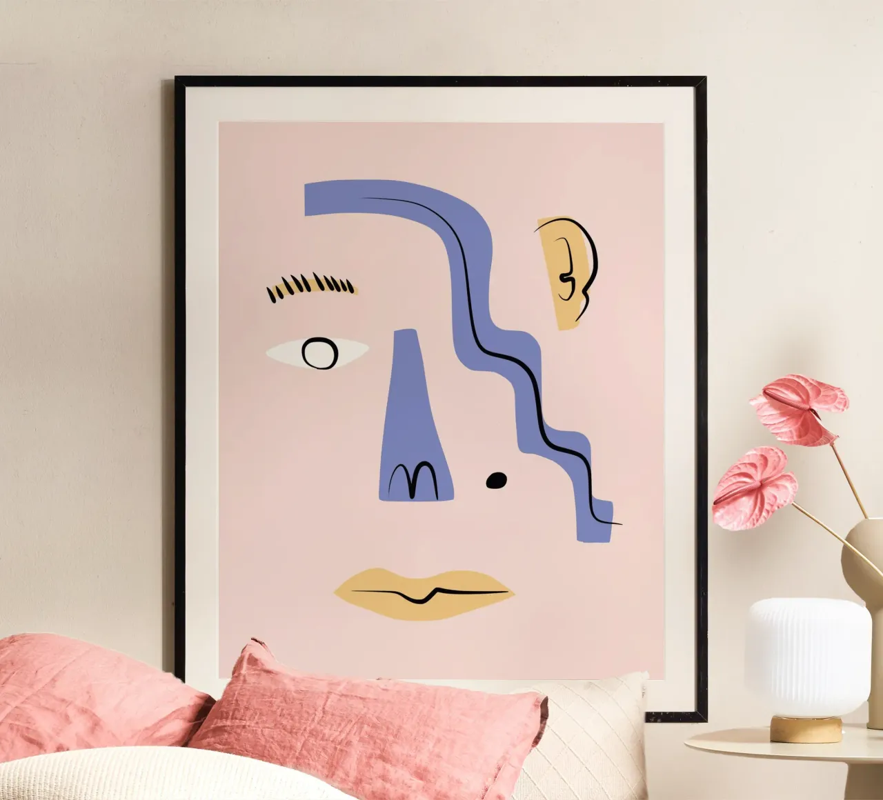 Face poster by Little Dean