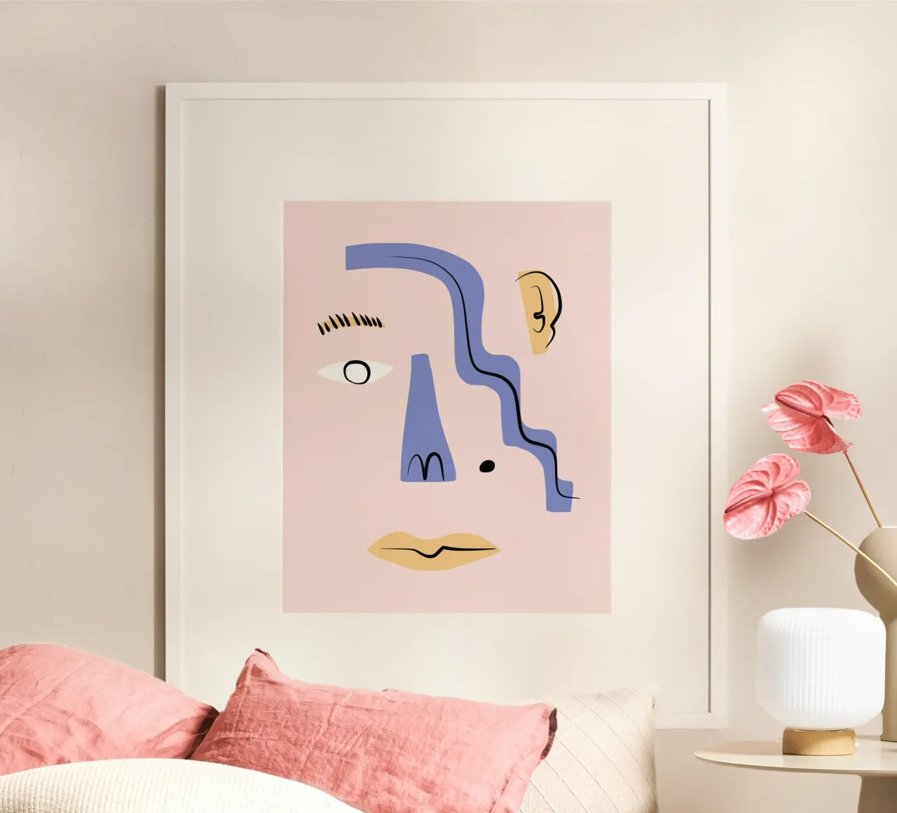 Face poster by Little Dean