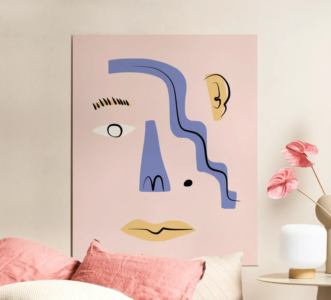 Face poster by Little Dean