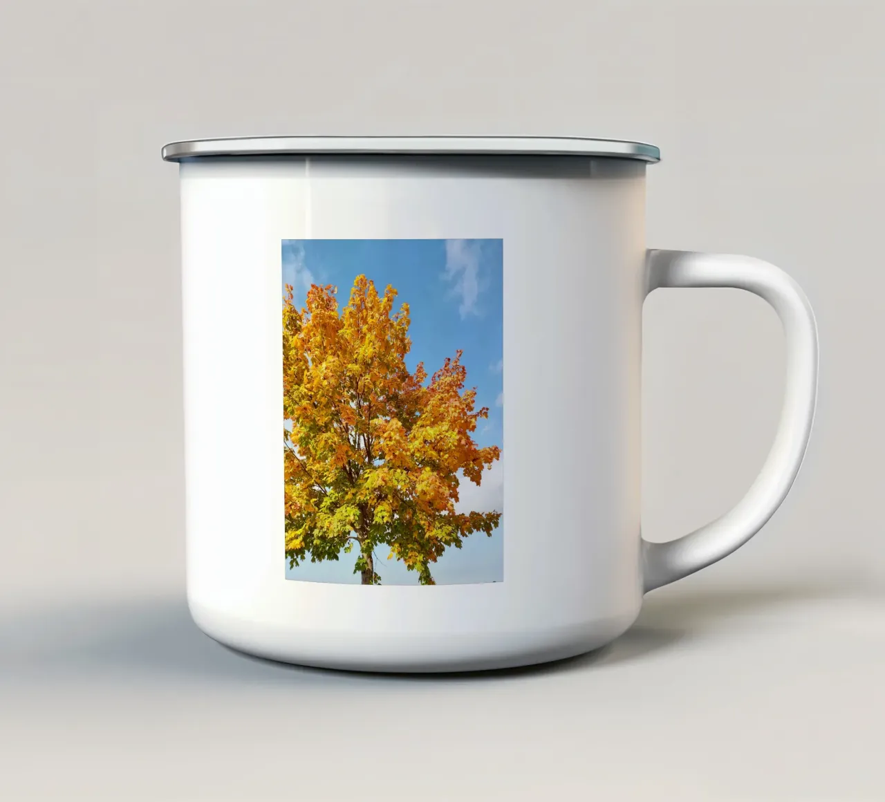 Luci d'autunno tazza in smalto da SunflowerDE