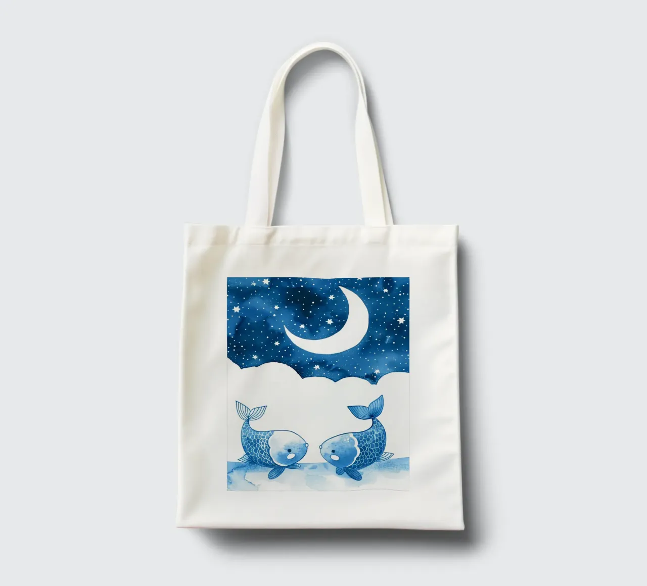 Pisces borsa in juta da Synthaira