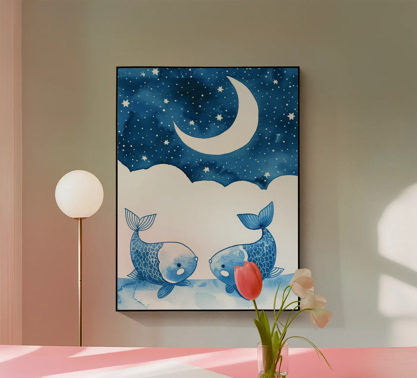 Pisces acryl van SternchenStudio