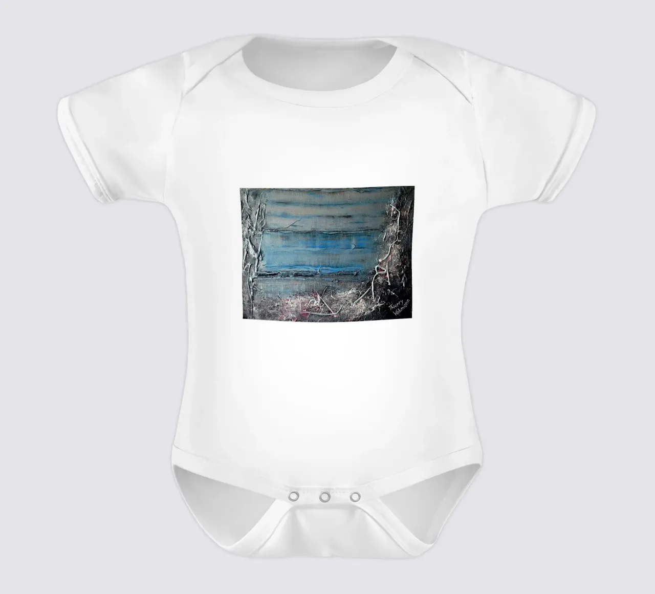 3D DREAM 9. body neonato maniche corte da Thierry Vobmann Abstract painting