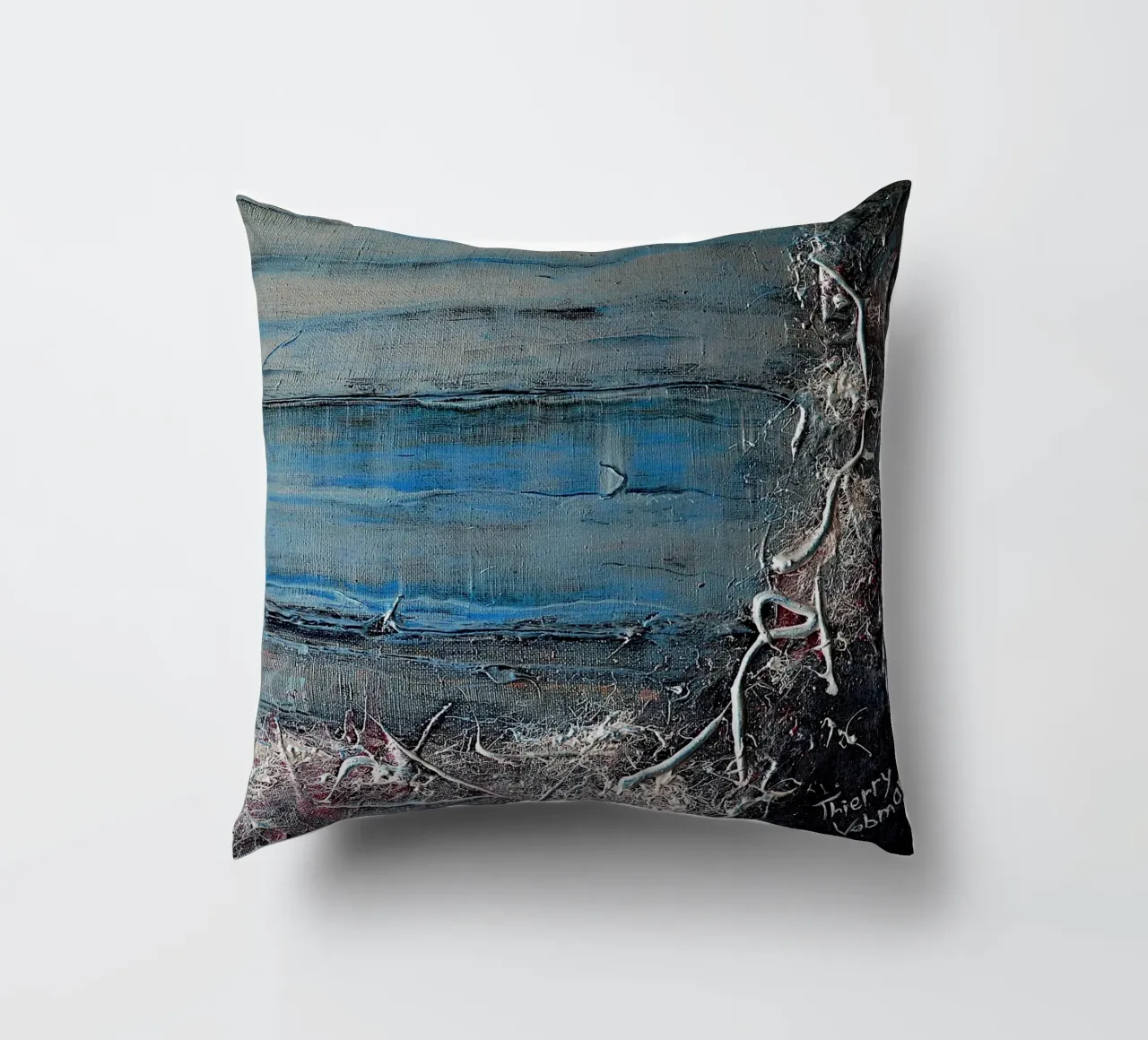 3D DREAM 9. cuscino da Thierry Vobmann Abstract painting