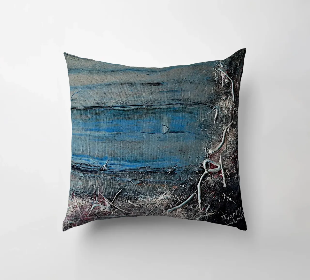 3D DREAM 9. cuscino da Thierry Vobmann Abstract painting