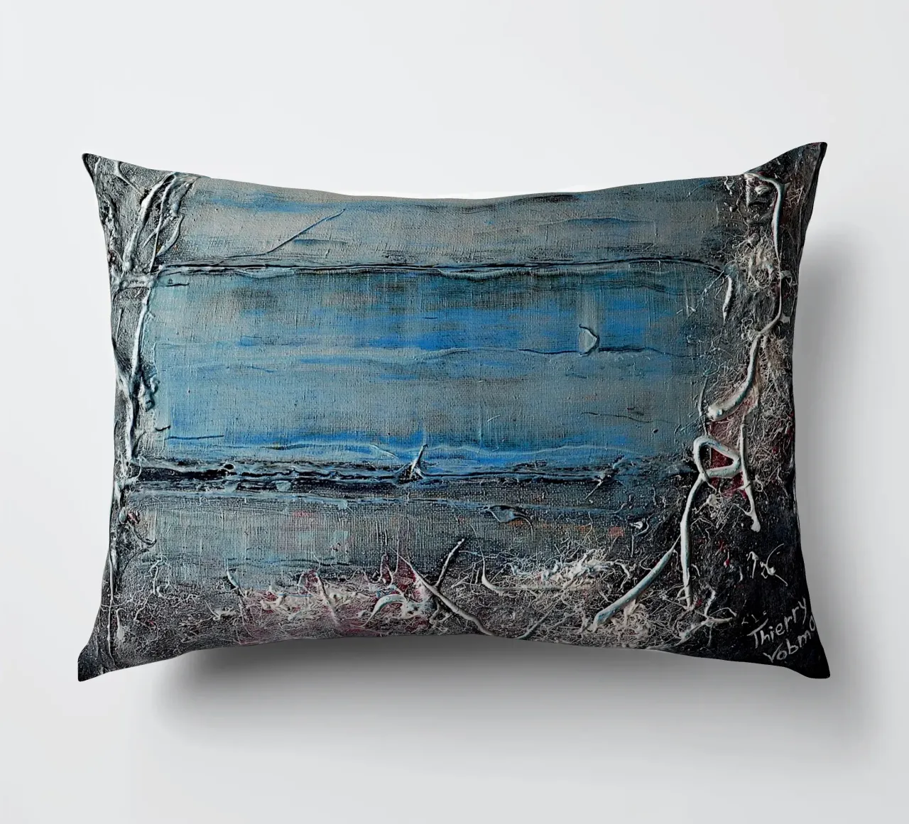 3D DREAM 9. cuscino da Thierry Vobmann Abstract painting