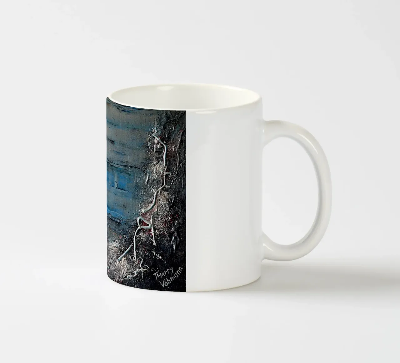 3D DREAM 9. tazza in ceramica da Thierry Vobmann Abstract painting