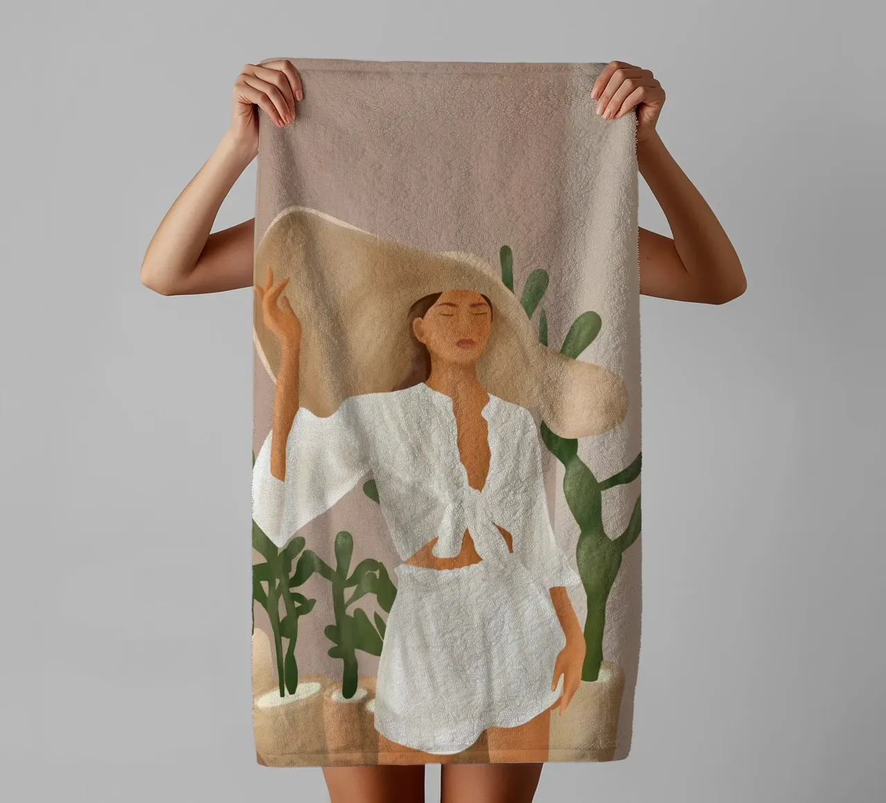 Form in movement towel by cityart