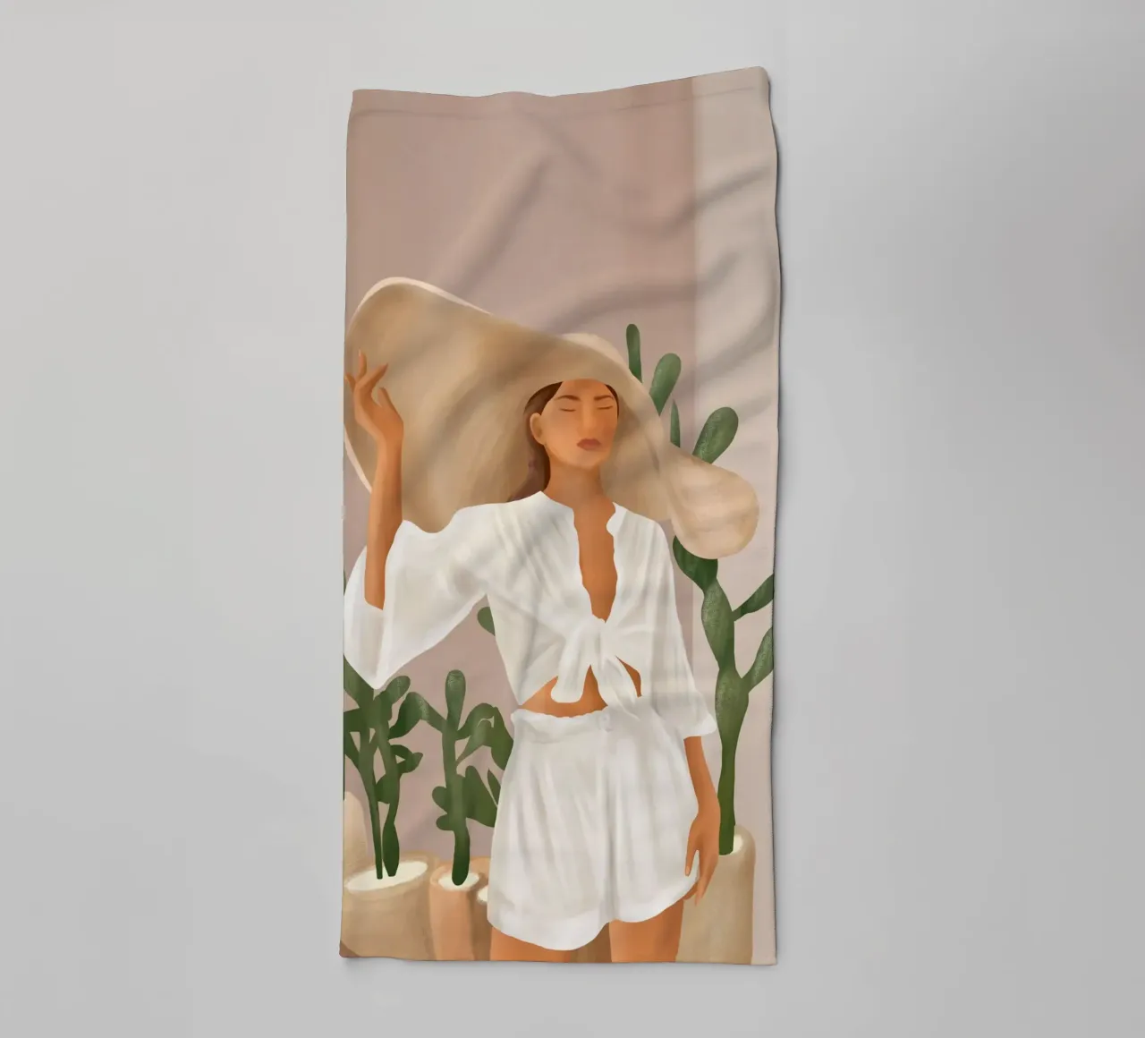 Form in movement towel by cityart
