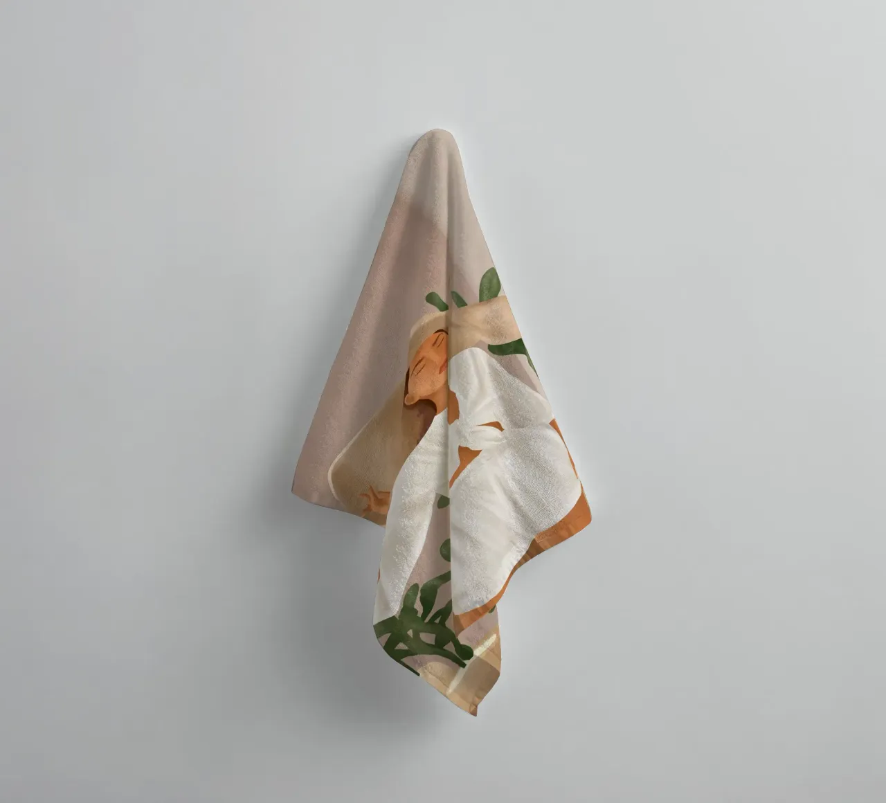Form in movement towel by cityart