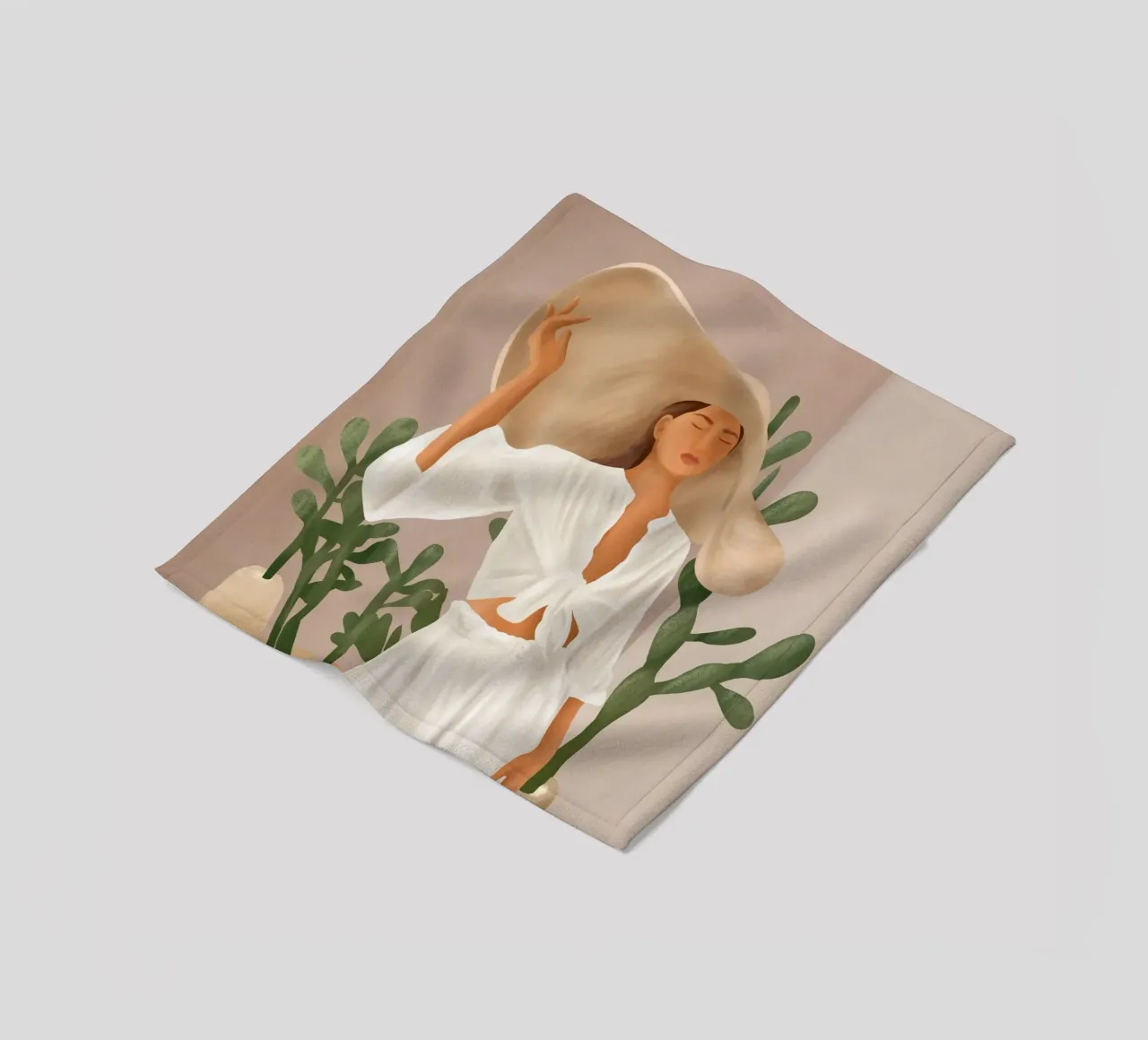 Form in movement coperta in pile da cityart