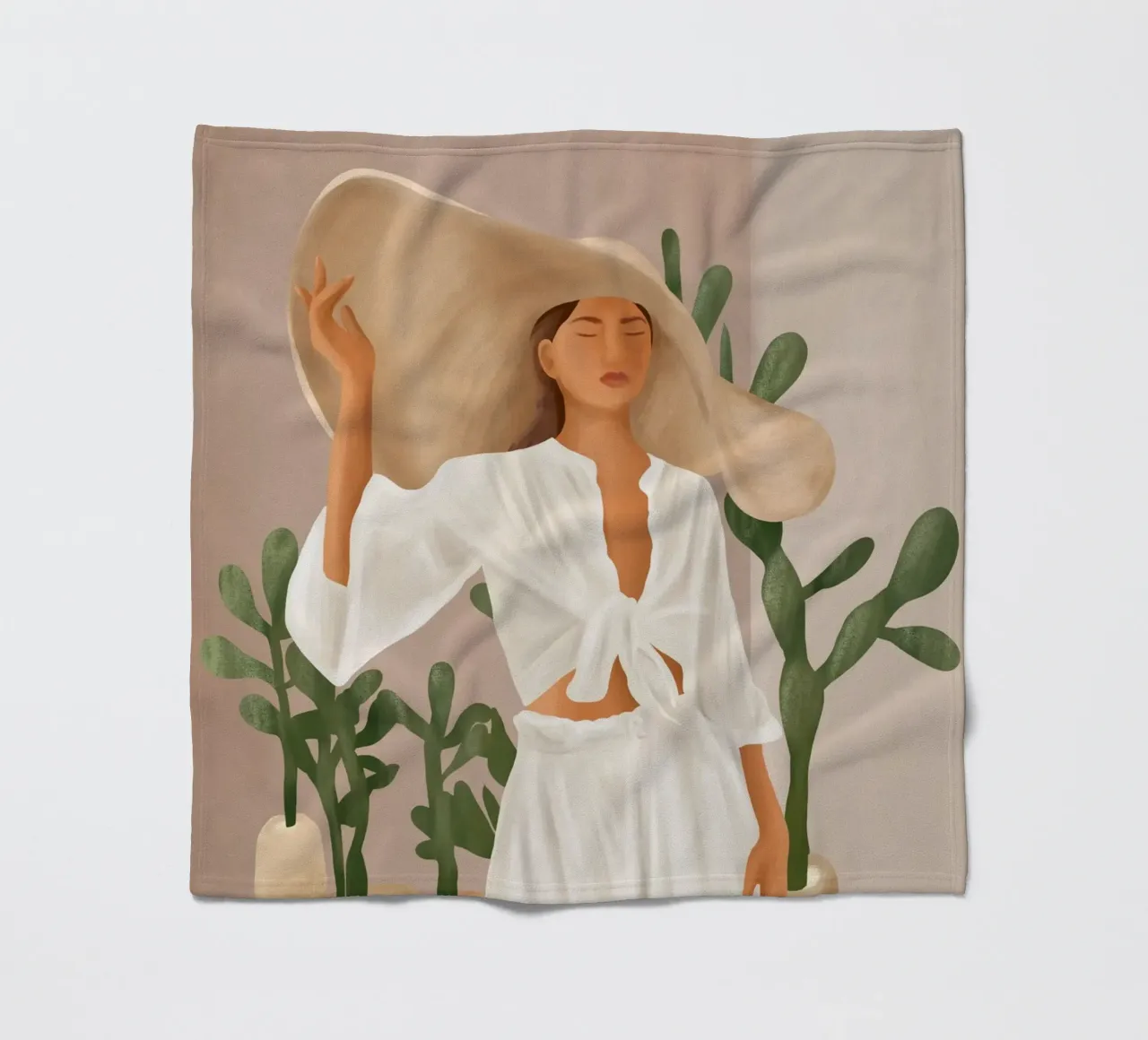 Form in movement coperta in pile da cityart