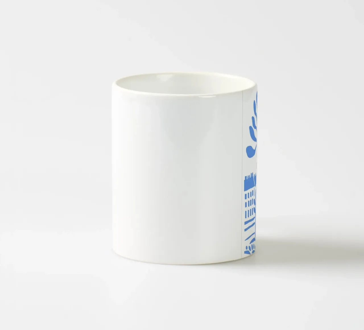 Parigi Torre Eiffel Poster Moderno Stencil Blu tazza in ceramica da Une Affaire de Filles