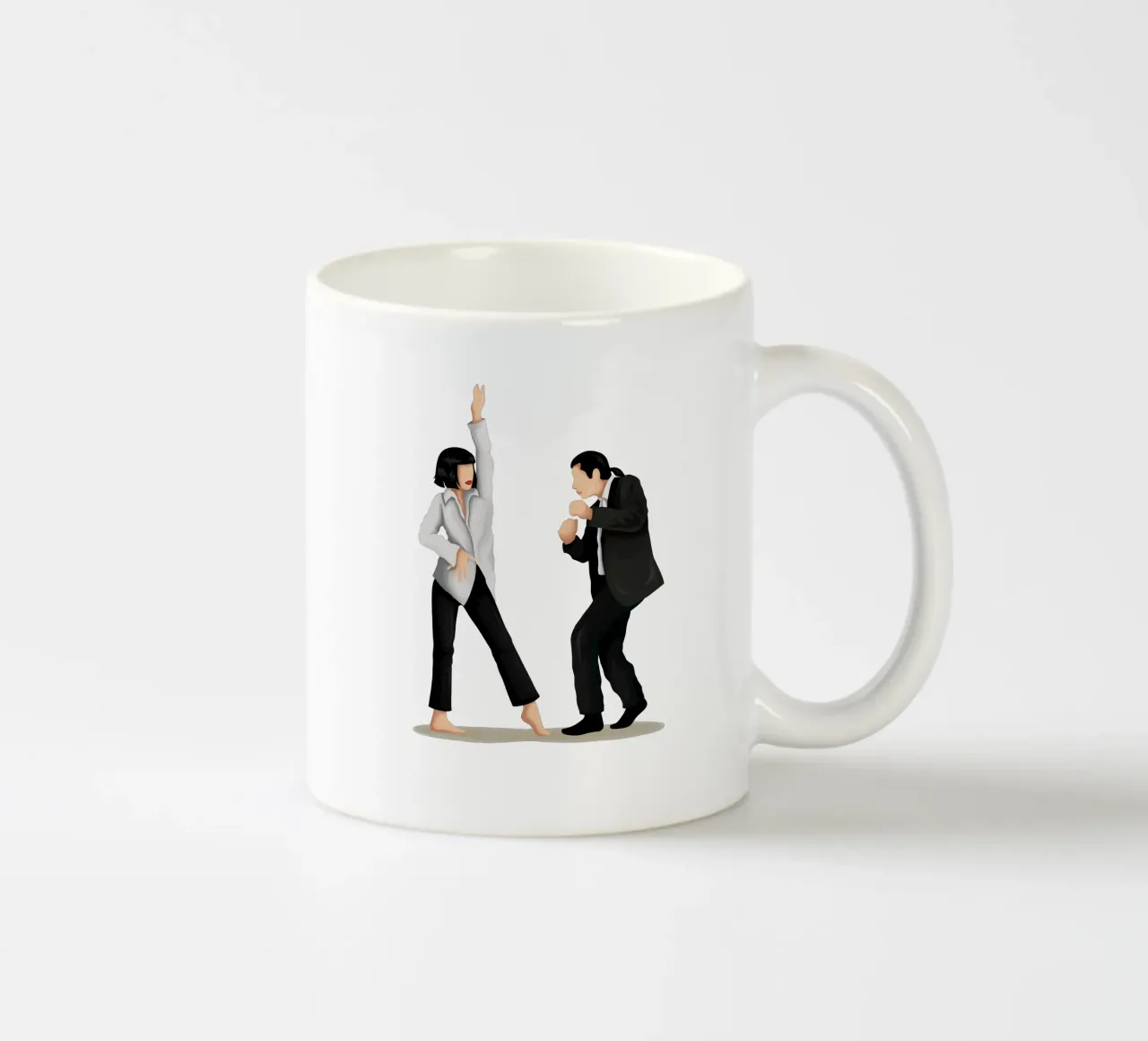 Pulp Fiction tazza in ceramica da Nour Tohme