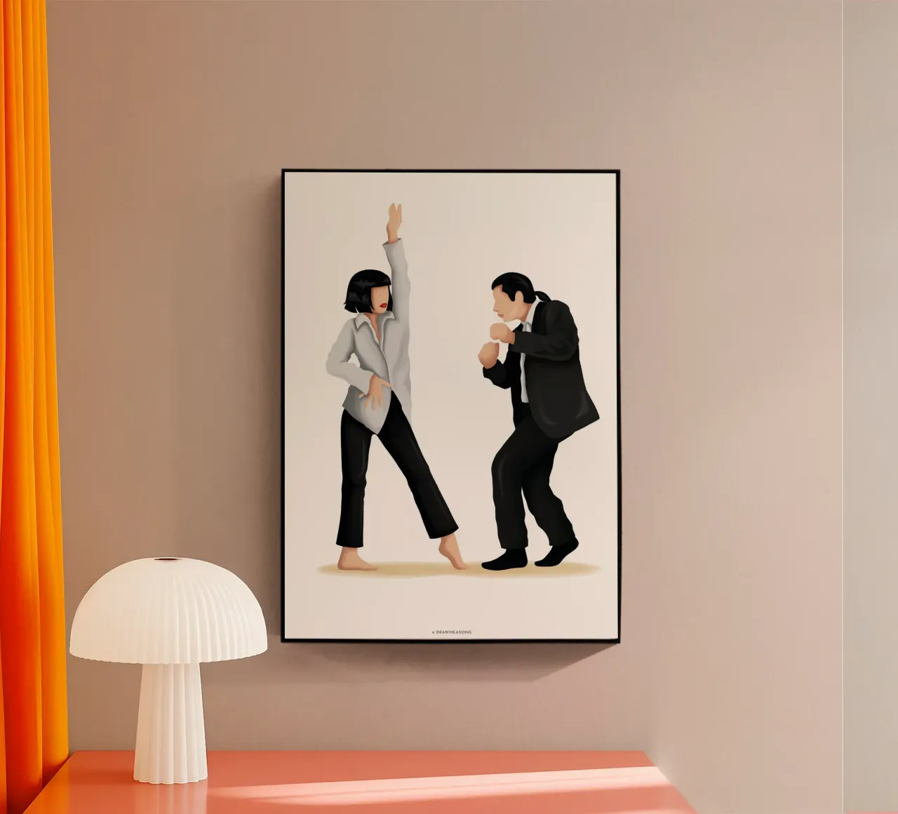 Pulp Fiction plexiglass da Nour Tohme