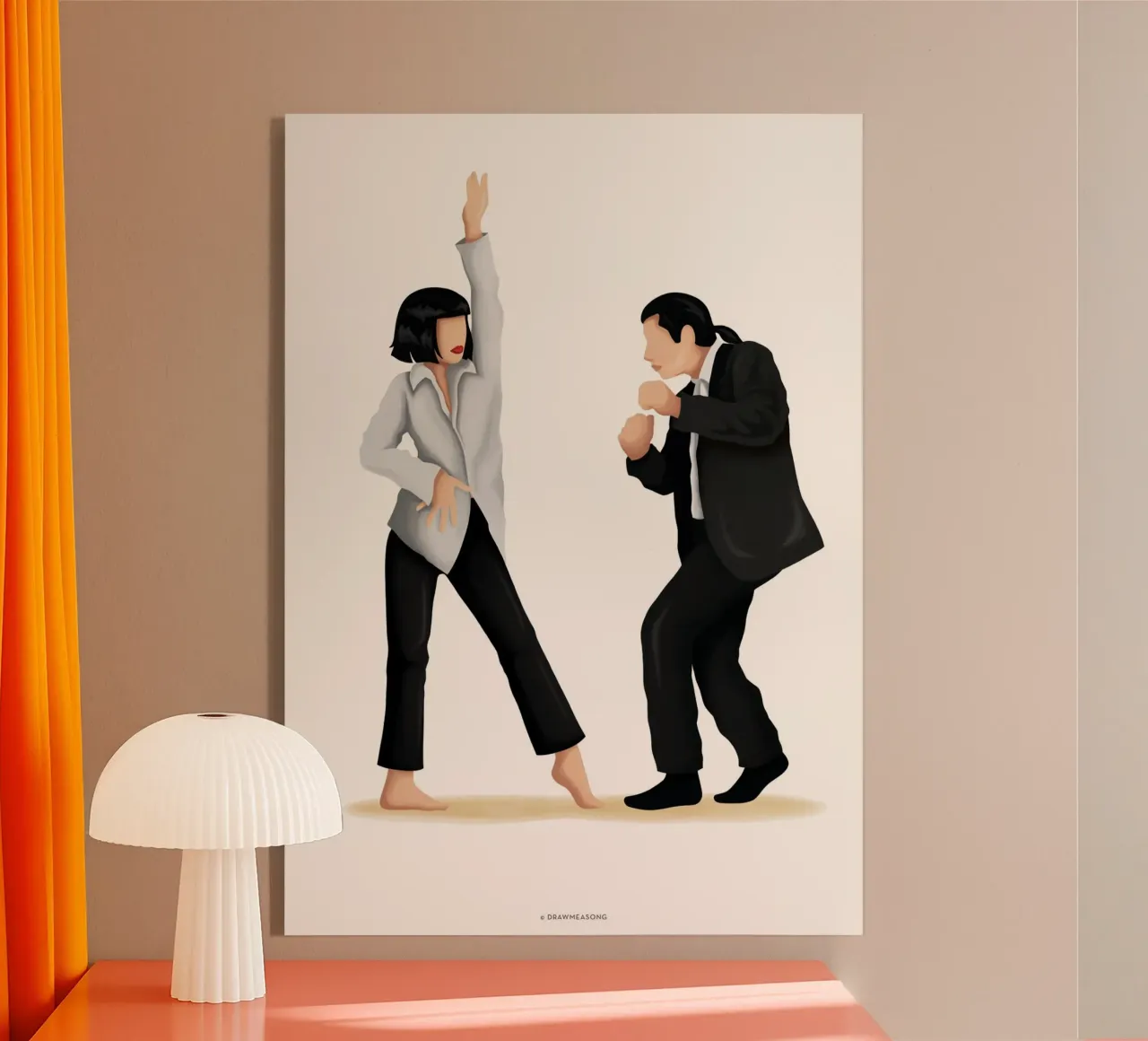 Pulp Fiction plexiglass da Nour Tohme