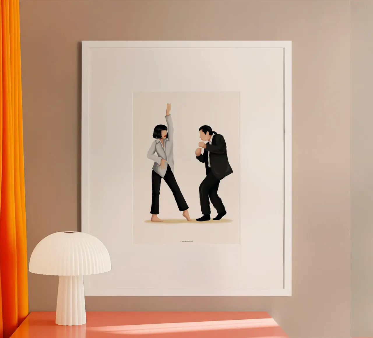 Pulp Fiction poster da Nour Tohme