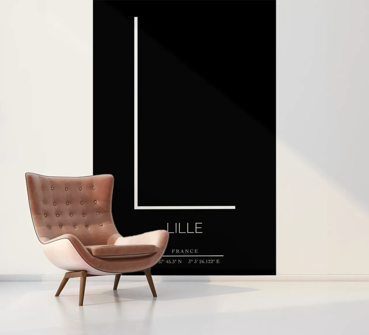 LILLE - noir photo wallpaper by CityLights