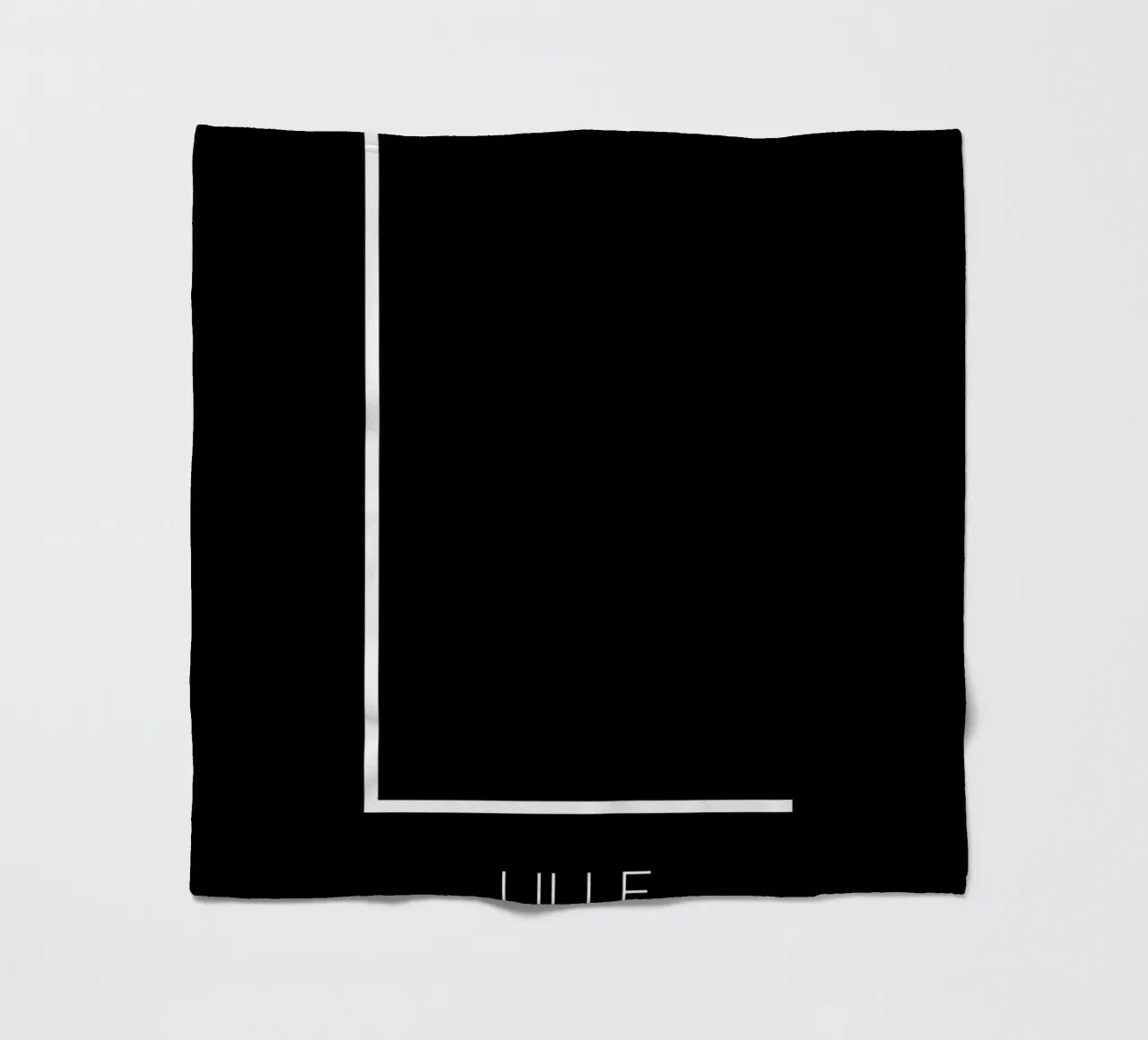 LILLE - noir coperta in pile da CityLights
