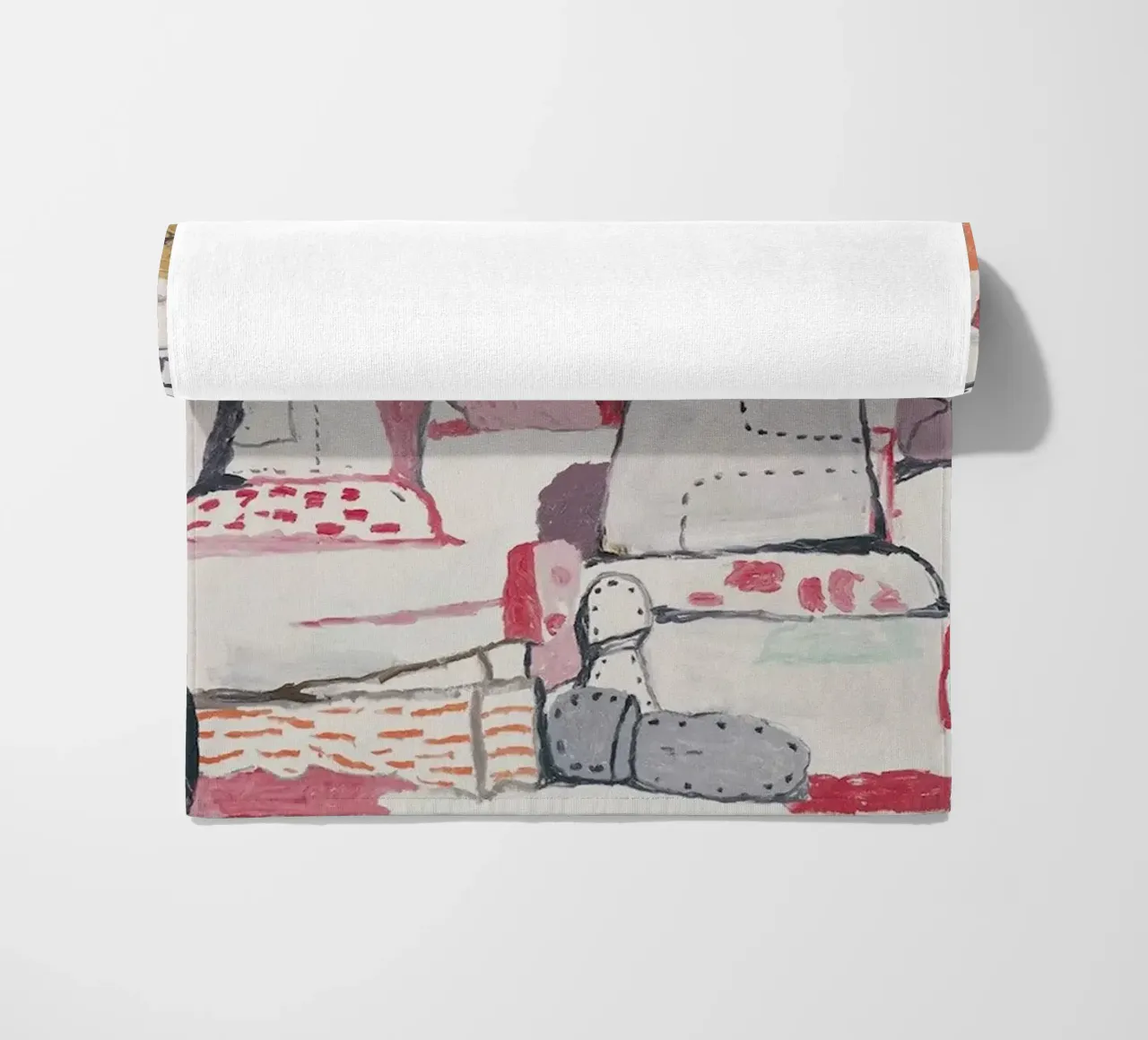 Philip Guston Terre piatte telo mare da Riley Art Studio