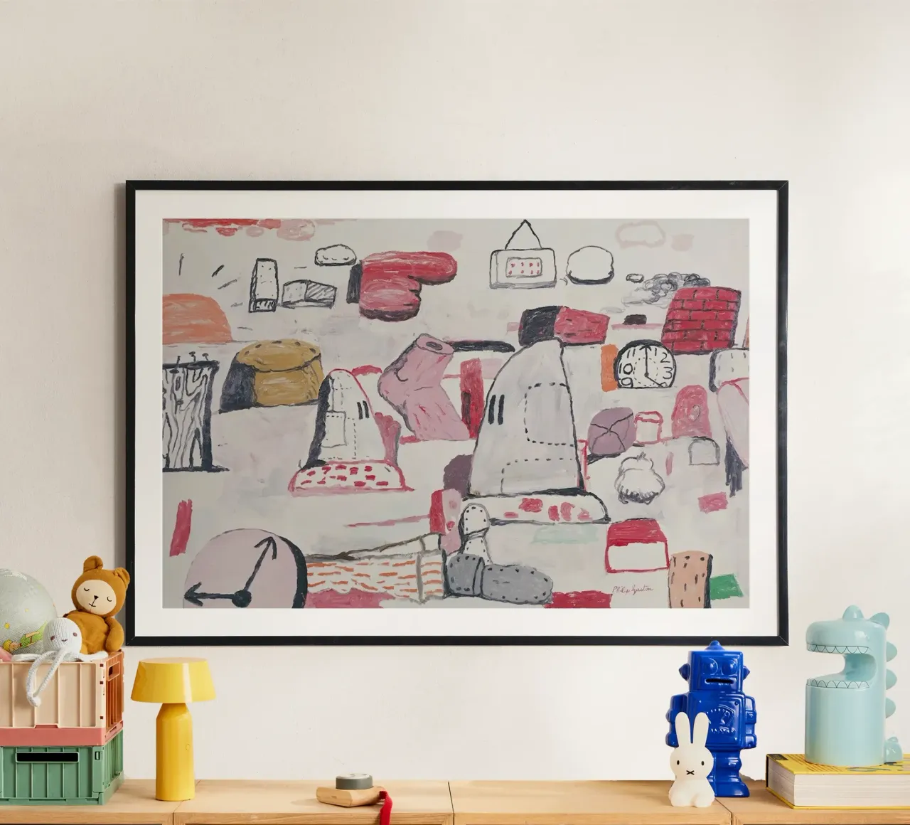 Philip Guston Terre piatte carta hahnemühle da Riley Art Studio
