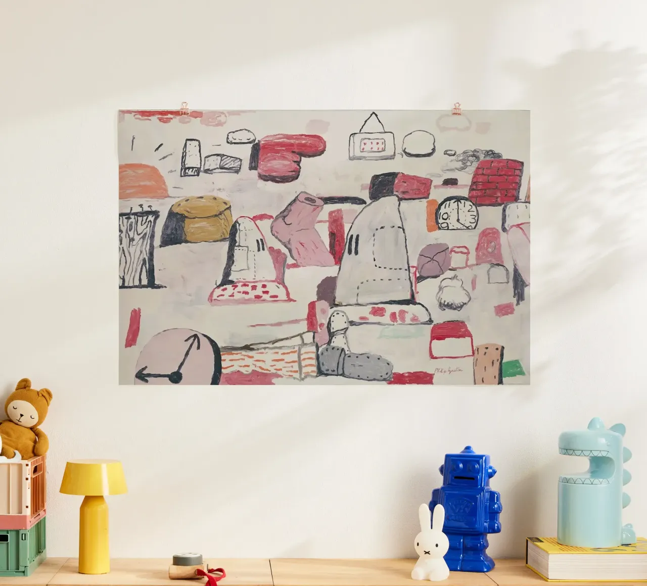 Philip Guston Terre piatte carta hahnemühle da Riley Art Studio