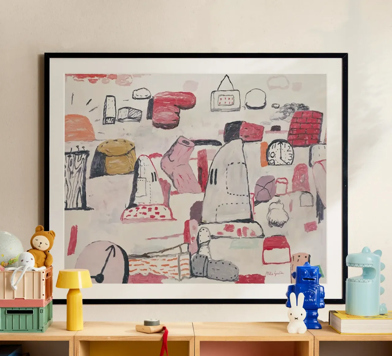 Philip Guston Terre piatte carta hahnemühle da Riley Art Studio