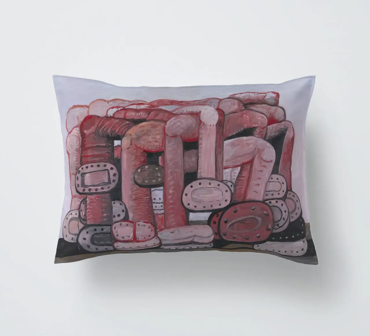 Monumento a Philip Guston cuscino da Riley Art Studio