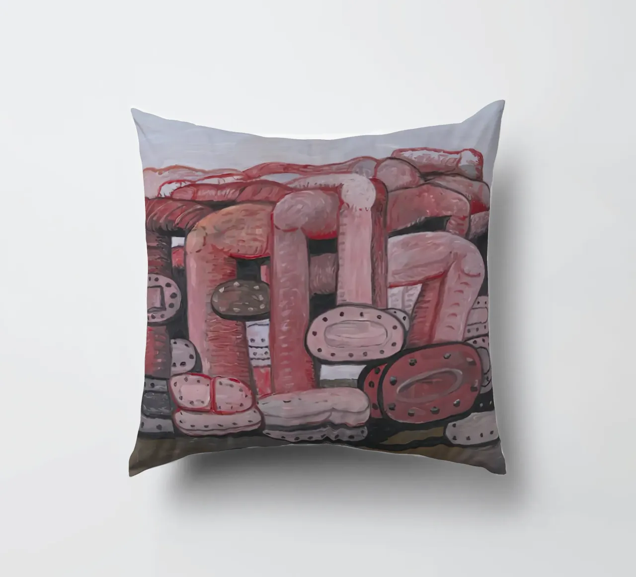 Monumento a Philip Guston cuscino da Riley Art Studio