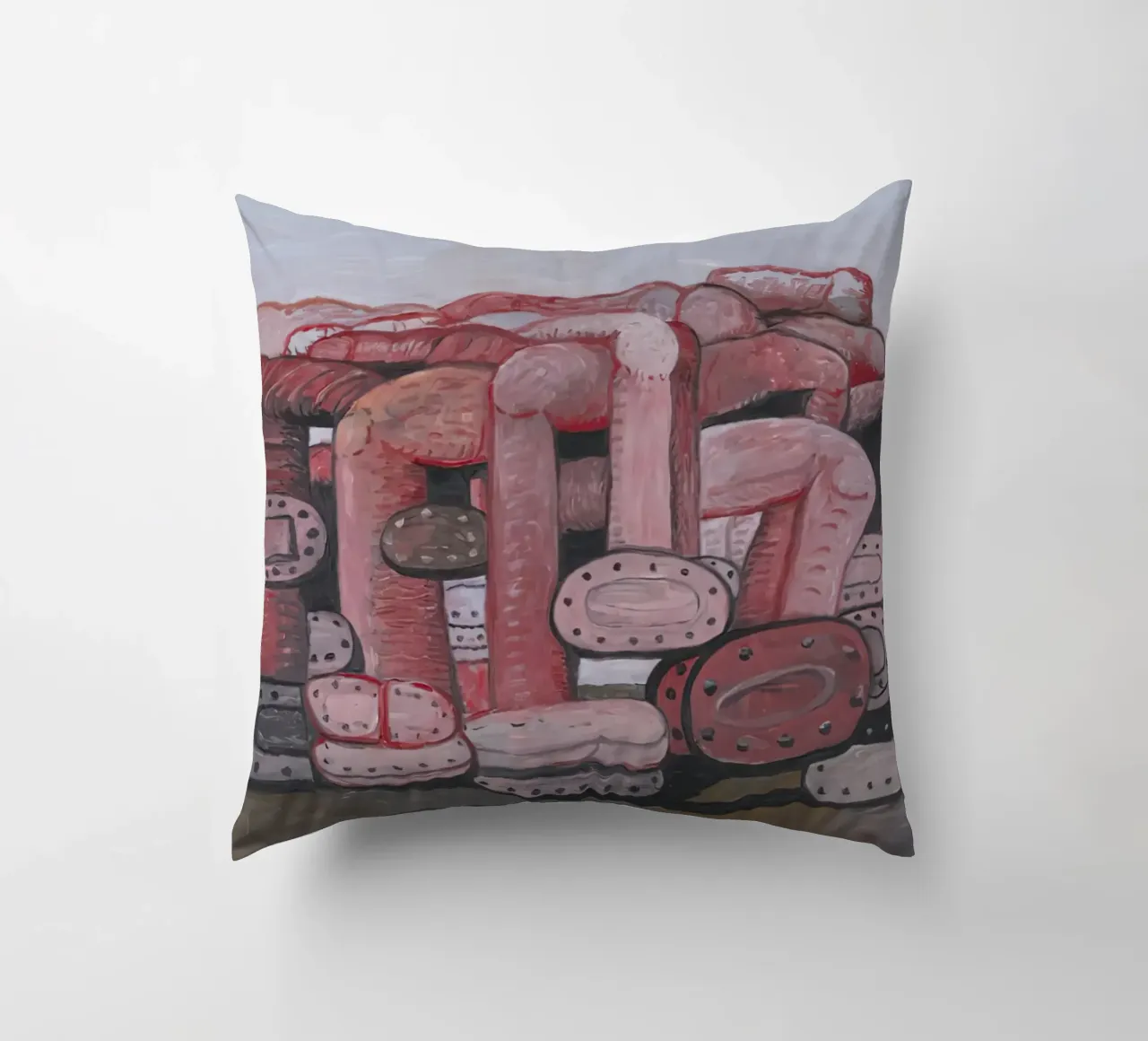 Monumento a Philip Guston cuscino da Riley Art Studio