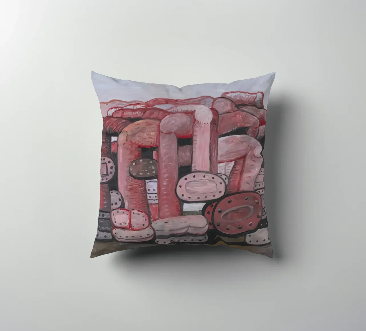 Monumento a Philip Guston cuscino da Riley Art Studio