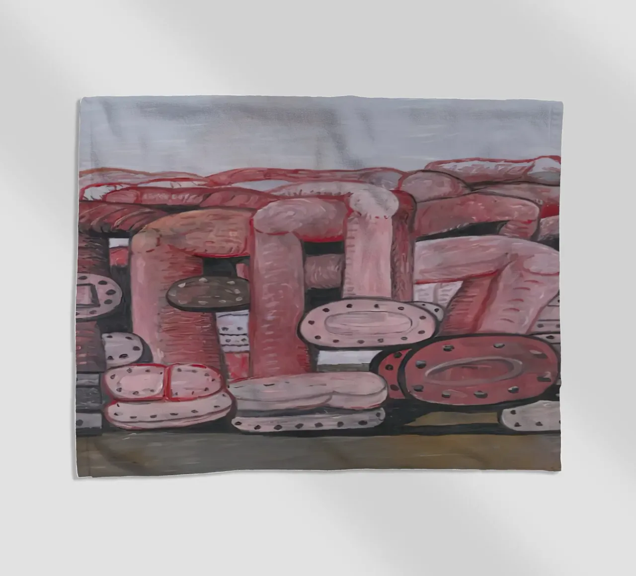 Monumento a Philip Guston telo mare da Riley Art Studio