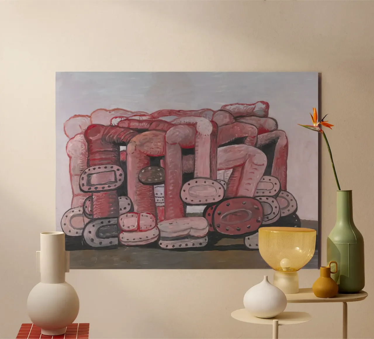 Monumento a Philip Guston alluminio dibond da Riley Art Studio
