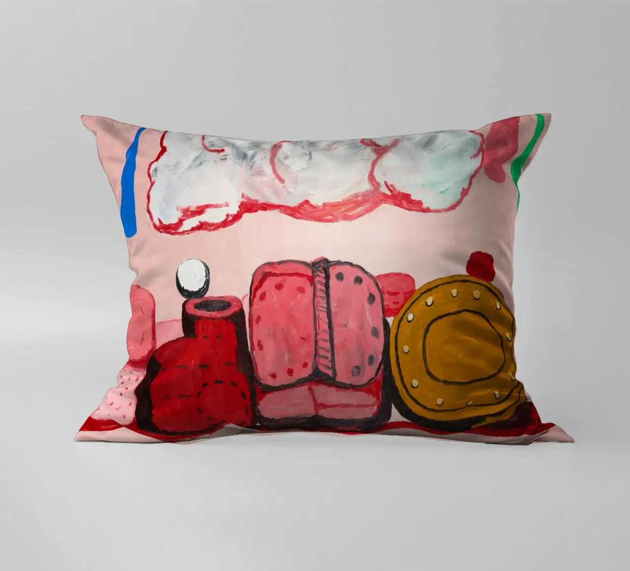 Philip Guston Nuvola di pioggia cuscino da Riley Art Studio