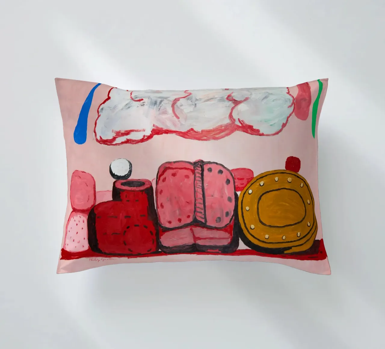 Philip Guston Nuvola di pioggia cuscino da Riley Art Studio